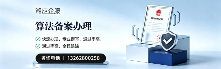 温州算法备案申报服务