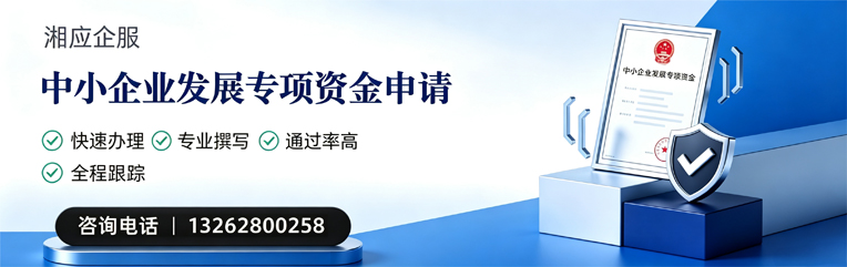 温州中小企业发展专项资金申报服务