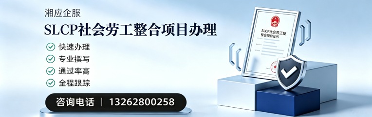 温州SLCP社会劳工整合项目申报服务