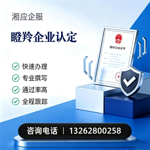 温州瞪羚企业认定申报服务
