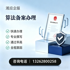温州算法备案申报服务