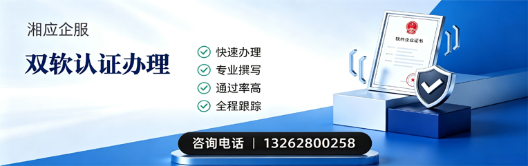 温州双软认证申报服务